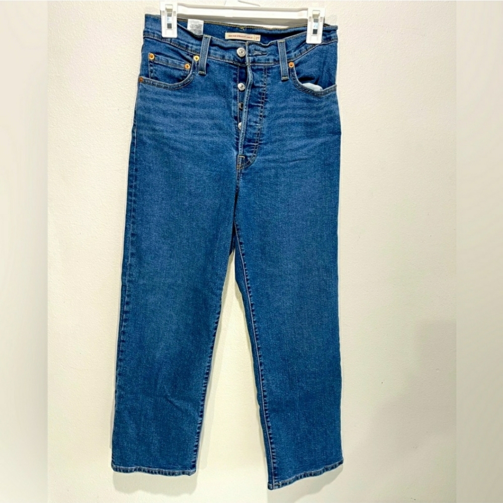 Levi's Ribcage Straight Ankle Jeans